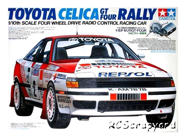 Tamiya Toyota Celica GT-Four Rally - #58096 TA-01