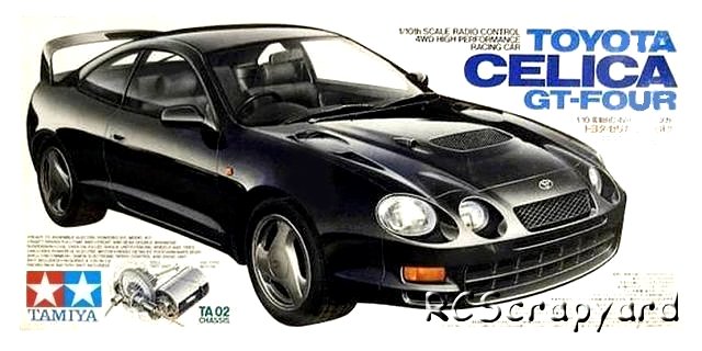 Tamiya Toyota Celica GT-Four - #58164 TA02