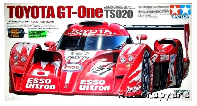 Tamiya Toyota GT-One TS020 - #58229 F103RS