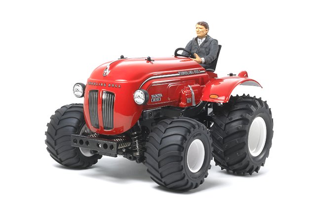 Tamiya Tumbling Bull - Wheelie #58586 - 1:10 Elettrico Farming Tractor
