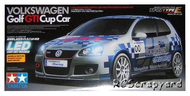 Tamiya Volkswagen Golf GTI Cup Car - #58410 TT01E