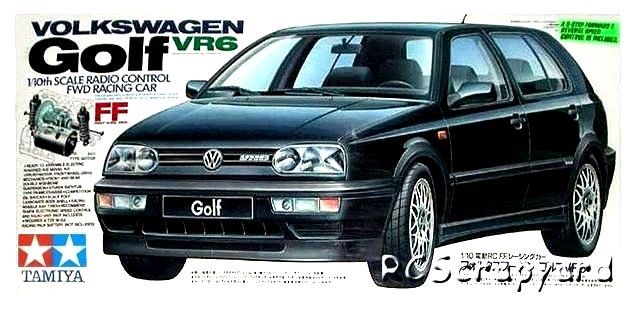 Tamiya Volkswagen Golf VR6 - #58162 FF01