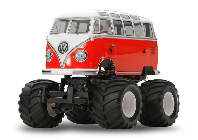 Tamiya Volkswagen Type 2 Wheelie (T1) - #58512 - 1:12 Eléctrico Monster Truck