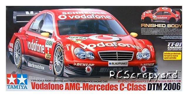 Tamiya Vodafone AMG Mercedes C-Class DTM 2006 - #58379 TT01