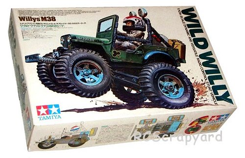 Tamiya Wild Willy, Willy's M38 #58035 Box