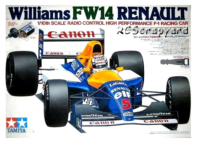58105 • Tamiya Williams FW14 Renault • F102 • (Radio Controlled