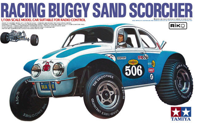 tamiya racing buggy sand scorcher