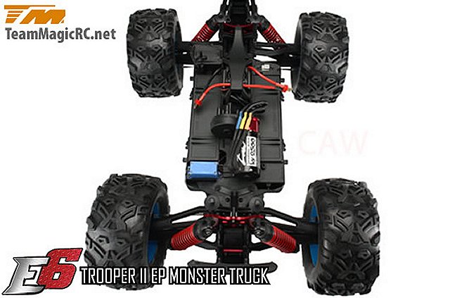 Team Magic E6 Trooper II Chassis - 1:8 Elektro Monster Truck