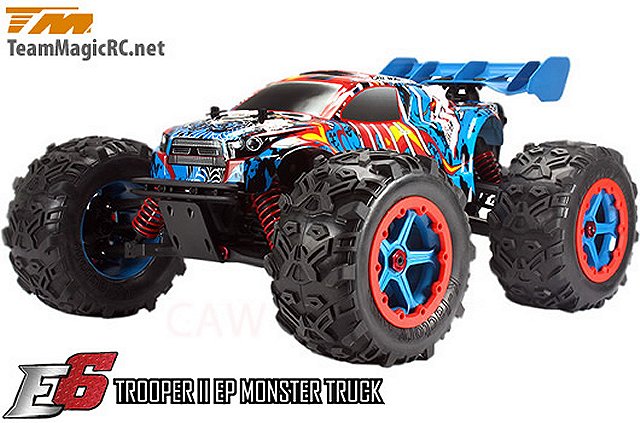 Team Magic E6 Trooper II - 1:8 Électrique Monster Truck