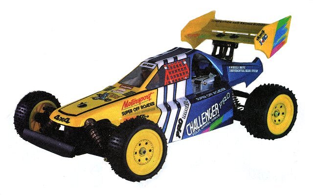 Thunder-Tiger Challenger Pro - 1:10 Nitro RC Buggy