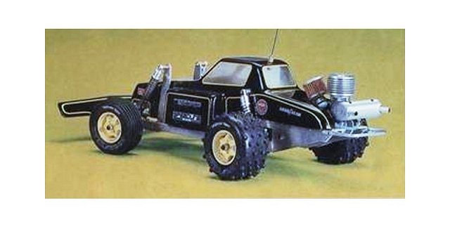 Thunder Tiger Hurricane - Vintage 1:8 Nitro RC Buggy