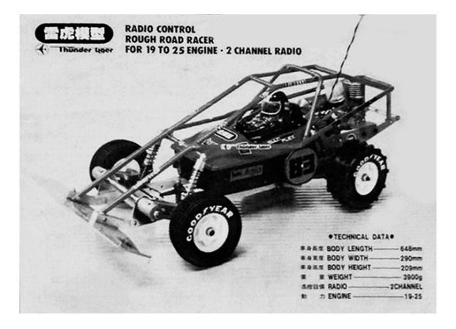 Thunder Tiger The Challenger 83 - Vintage 1:8 Nitro RC Buggy