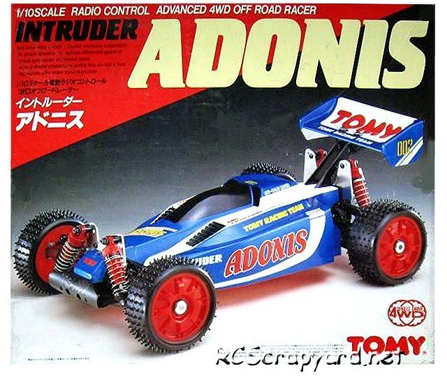 Tomy Adonis - Vintage 1:10 Électrique RC Buggy