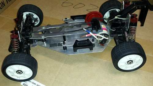 Tomy Celica GT Vier Chassis
