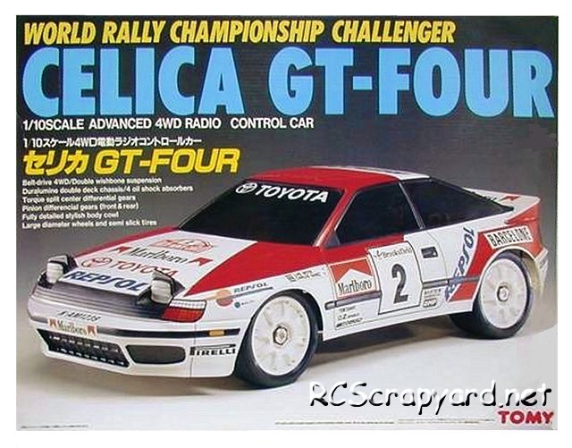 Tomy Celica GT Vier - 1:10 Elektrisch RC WRC Car