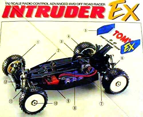 Tomy Intruder EX Chasis