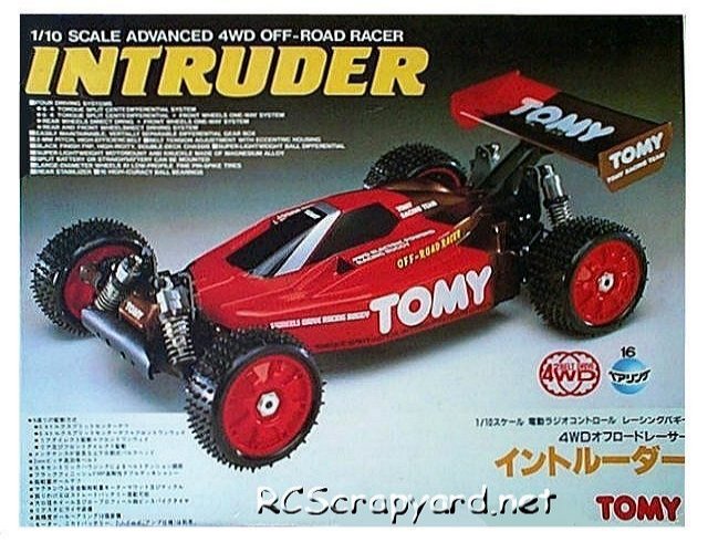 Tomy Intruder - Vintage 1:10 Eléctrico RC Buggy