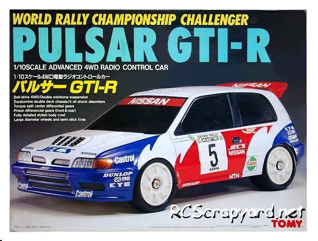 Tomy Pulsar GTI-R - 1:10 Elektro RC WRC Car