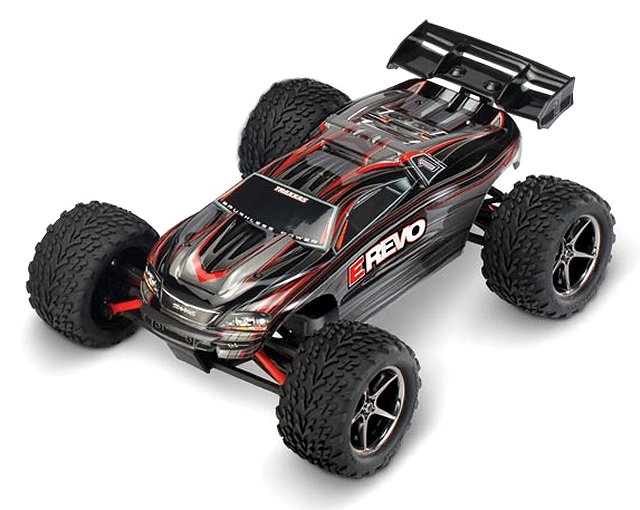 Traxxas 1/16 E-Revo Brushed - Eléctrico RC Monster Truck