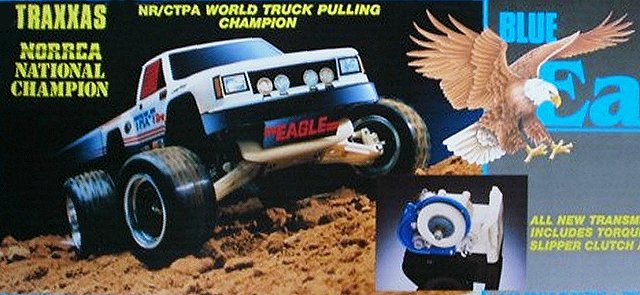 Traxxas Blue-Eagle - 1:10 Electric RC Truck