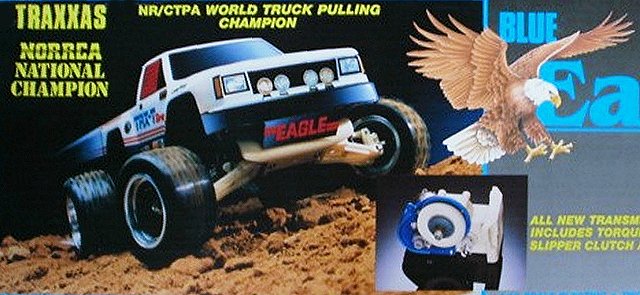 Traxxas Blue-Eagle - 1:10 Elektro RC Truck