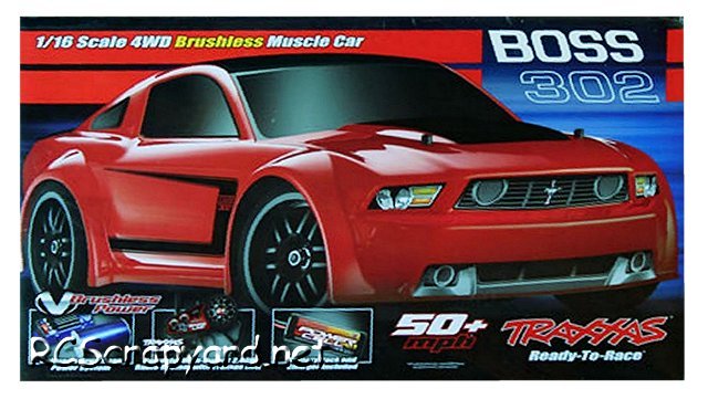 Traxxas Boss 302 - 1:16 Elektrisch RC Toerwagen