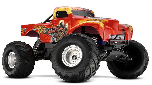 Traxxas Captain's Curse - 1/10 Électrique RC Monster Jam Truck
