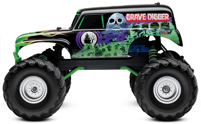 Traxxas Grave Digger - 1/10 Électrique RC Monster Jam Truck