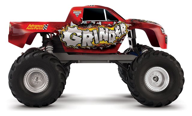 Traxxas Grinder - 1/10 Electric RC Monster Jam Truck