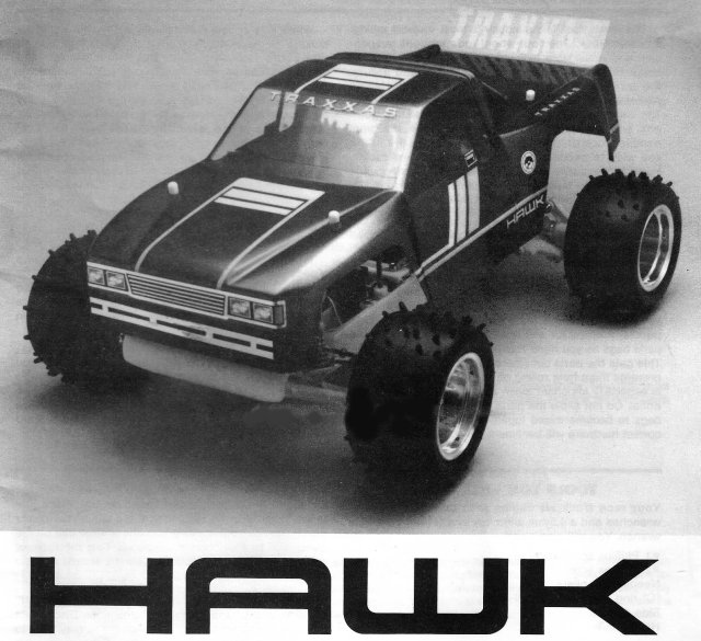 Traxxas Hawk - 1:10 Elettrico RC Truck