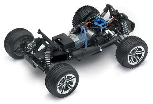 Traxxas Nitro Sport (2009) 1/10 2WD Stadium Truck - 4510 • (Radio ...