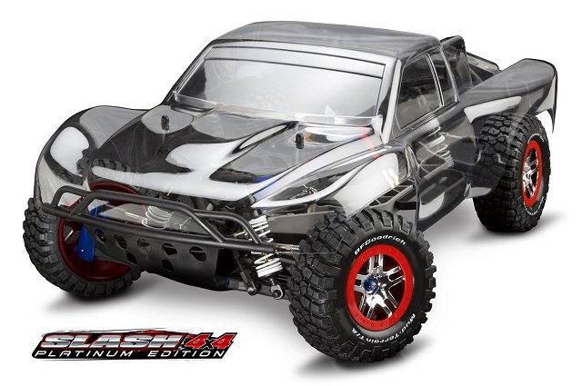 Traxxas Slash 4x4 Platinum Edition - 1:10 Elektrisch RC Short Course Truck