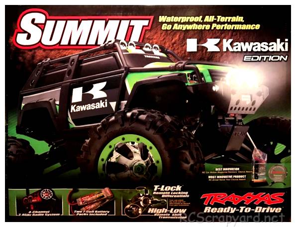Traxxas Summit Kawasaki Edition - 5607A Box