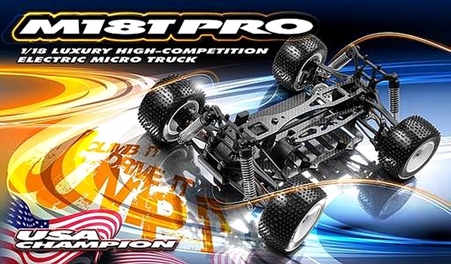 Xray M18T Pro - 1:18 Elektro Truggy