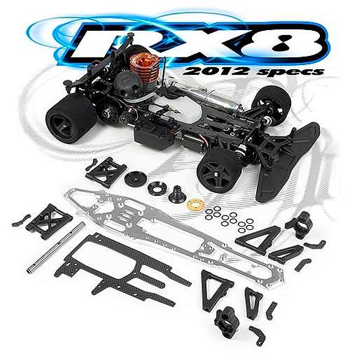 Xray RX8 2012 Specs