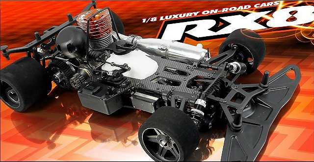 Xray RX8 - 1:8 Nitro Touring Car