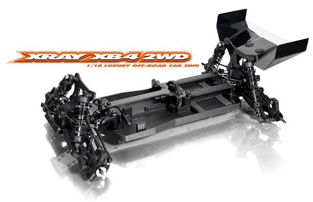 Xray XB4 - 2WD Chassis - 1:10 Elektrisch RC Buggy