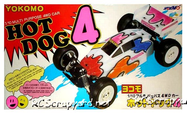 Yokomo Hot Dog 4 - 1:10 Électrique RC Buggy