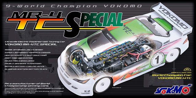 Yokomo MR-4TC Special - 1:10 Eléctrico Turismos