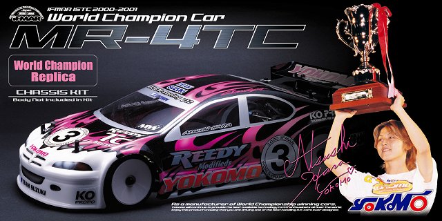 Yokomo MR4TC World Champion Replica - 1:10 Elettrico Auto da Turismo