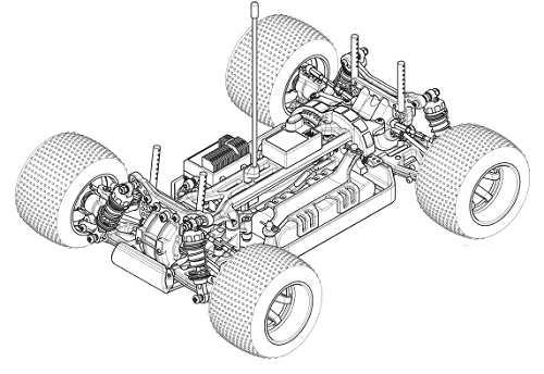 Yokomo SD12-TR Telaio