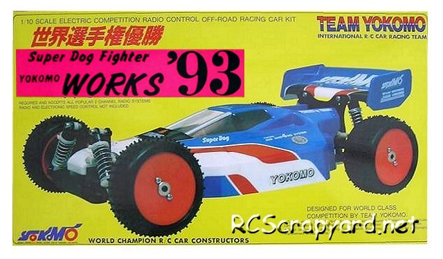 Yokomo Super Dogfighter Works 93 - 1:10 Elektro Buggy