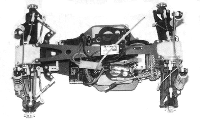 Yokomo Super Dogfighter Works 93 - 1:10 Elektro Buggy Chassis