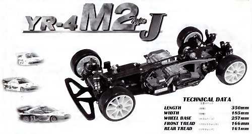 Yokomo YR4-M2 Type-J Chassis