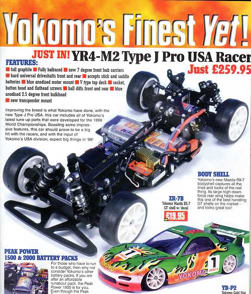 Yokomo YR4-M2 Type-J Pro USA