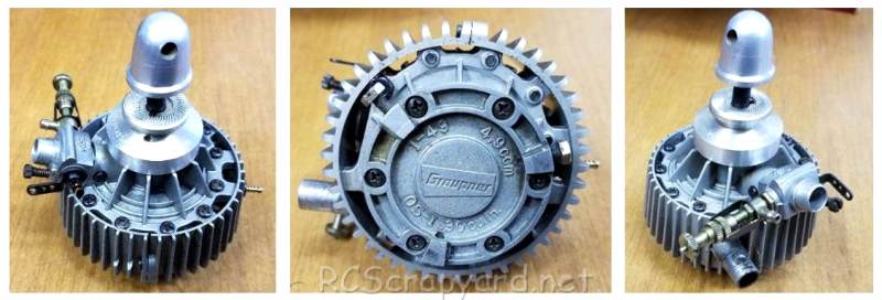 Graupner Wankel Rotatif Engine