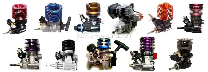 RC Car Nitro Engines