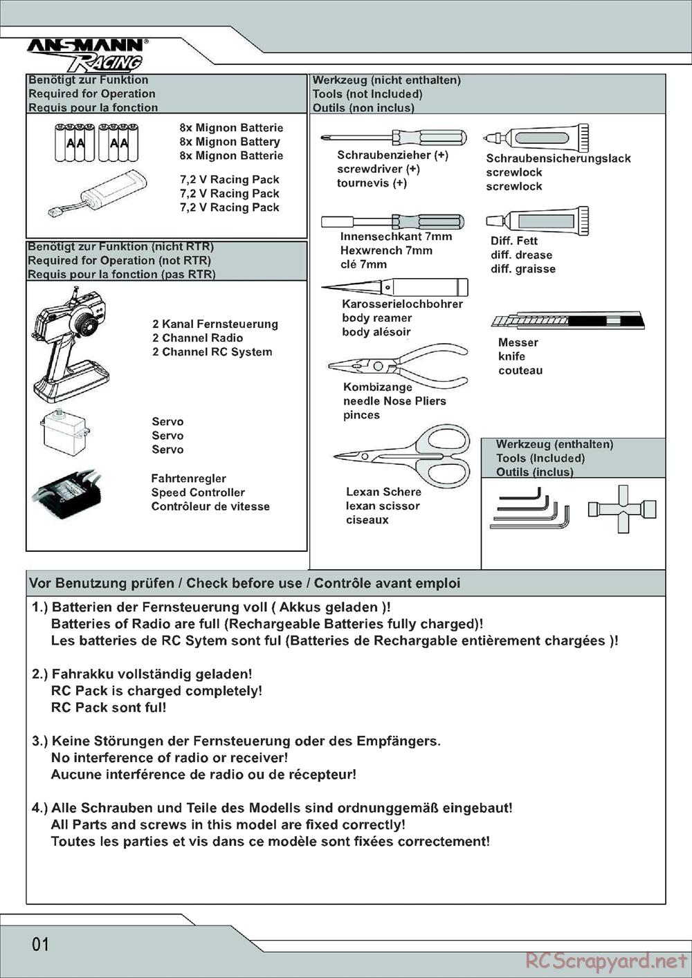 Ansmann - ARE-1 - Manual - Page 2