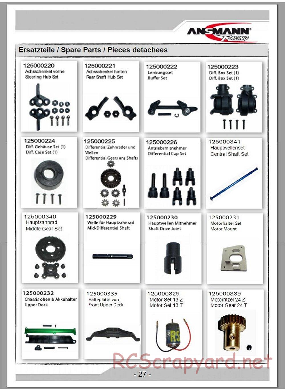 Ansmann - ARE-2 - Parts List - Page 2