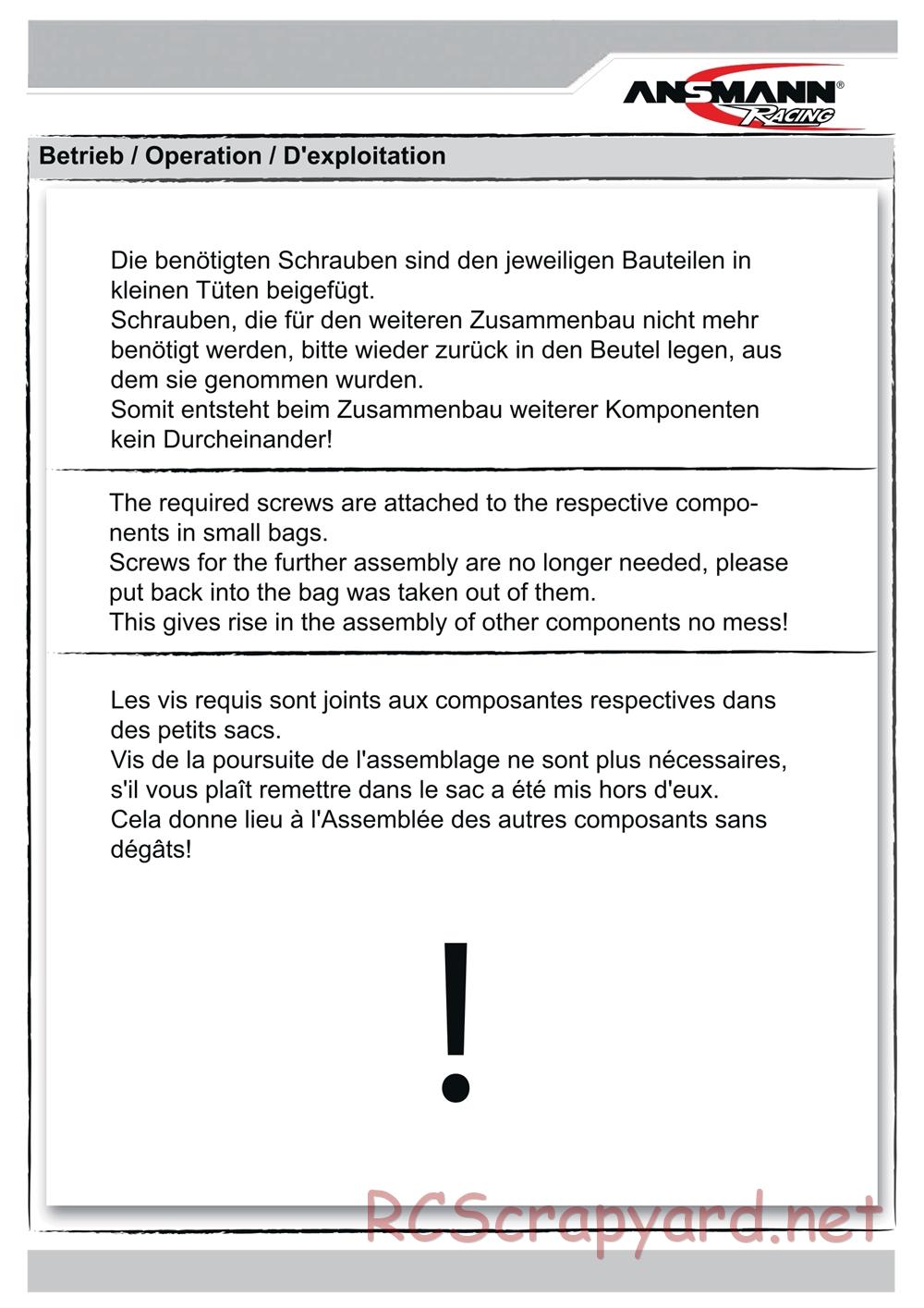 Ansmann - Deuce-N - Manual - Page 3